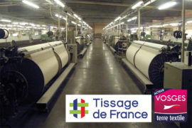 Tissage de France agréée France Terre Textile dans les Vosges
