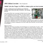 Article du Journal des Entreprises