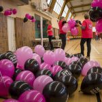 Que de ballons pour décorer la salle du Gymnase à Saint-Amé – Vosges