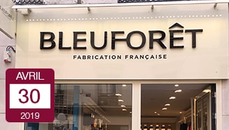 Bleuforêt nouvelles boutiques Paris made in France chaussettes et collants français vosges