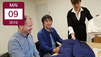 Berjac conclut marché avec japon vêtement industriel japonais