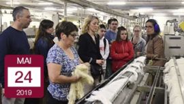 Manufacture textile des vosges les jeunes découvrent les entreprises textiles qui embauchent savoir faire local Vosges made in France
