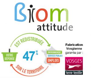 D'après Biom Garnier-Thiebaut reverse 47% de son chiffre d'affaires localement