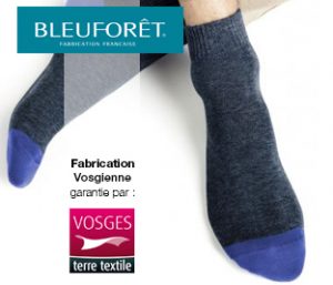 Le fabricant français de chaussettes lance une collection de chaussettes labellisées Vosges terre textile