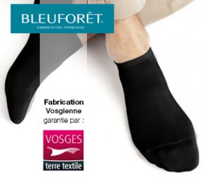 Le fabricant français de chaussettes lance une collection de chaussettes labellisées Vosges terre textile