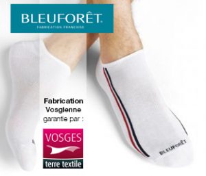 Le fabricant français de chaussettes lance une collection de chaussettes labellisées Vosges terre textile